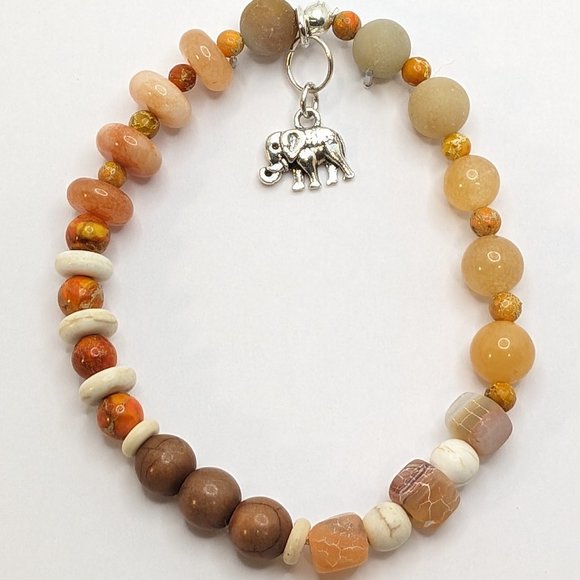 Semi Precious Stone Bracelet - Picture 1 of 3
